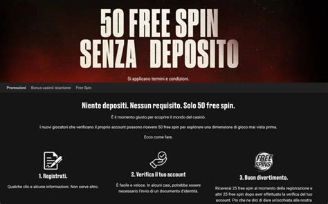 casino bonus free alla registrazione.